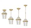 RYE 20 SOLID BRASS EXTERIOR PENDANT IP43. BRASS OR BLACK